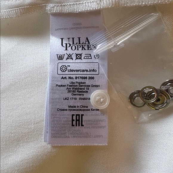 White Jacket 24/26W Plus Size Lightweight for Spring Summer - Picture 6 of 10